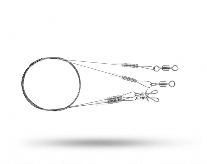 Attitude Baits Titanium Leaders - 25 cm 18 kg 2 pack i gruppen Krok & Småplock / Färdiga Tafsar hos Örebro Fiske & Outdoor AB (AB Titanium 25-18 cm)
